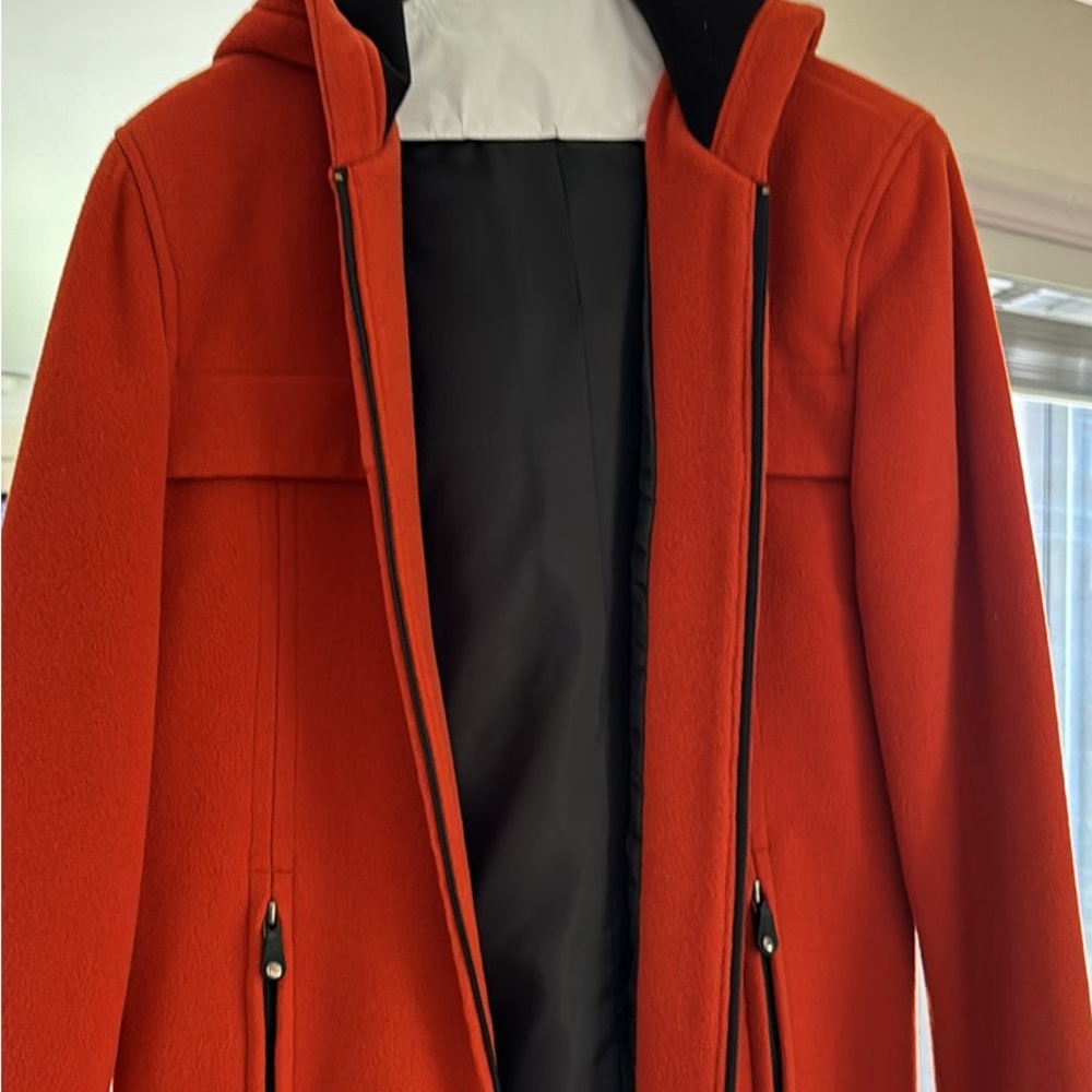 Vintage orange St. John’s bay peacoat
